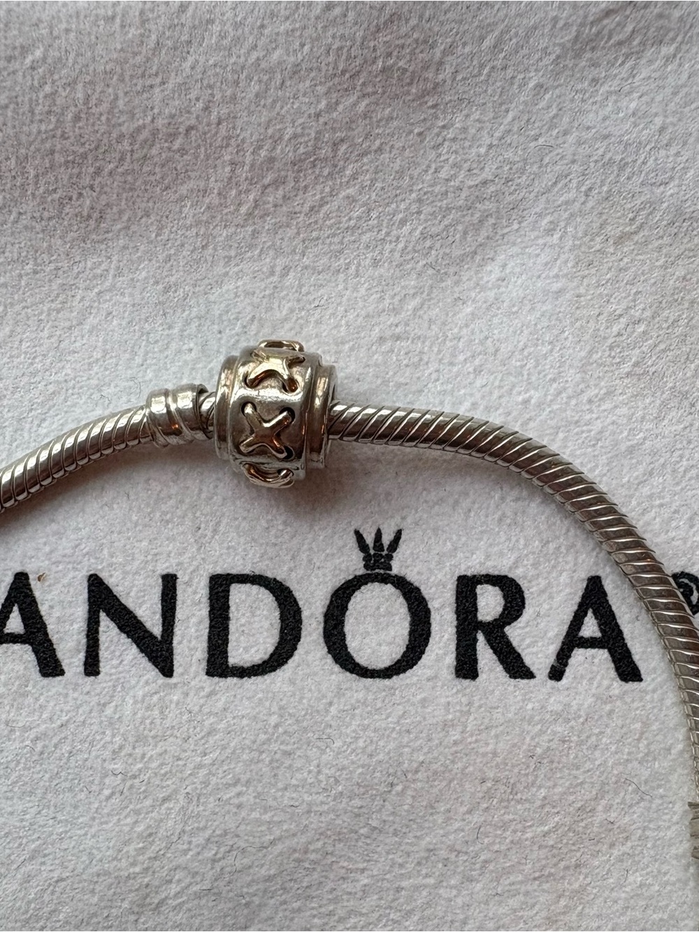 PANDORA Retired Cross Stitch Charm 790290
